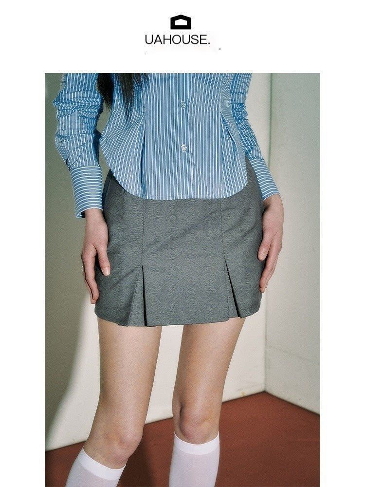YUKAHOUSE_Pleated_Bodycon_A_Line_Women's_Polyester_Cotton_Mini_Skirts_705895266217_MISSTT