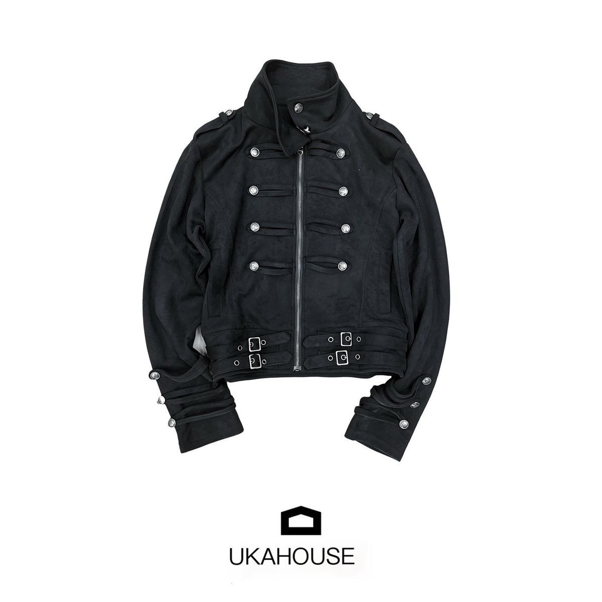 YUKAHOUSE_Punk_High_Neck_Zip_Cropped_Women's_Polyester_Casual_Jackets_1072182147416_MISSTT