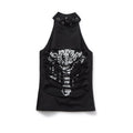 YUKAHOUSE_Punk_Skull_Print_Cutout_Layered_Halter_Neck_Slim_Fit_Cotton_Women's_Tank_Tops_1046701017609_MISSTT