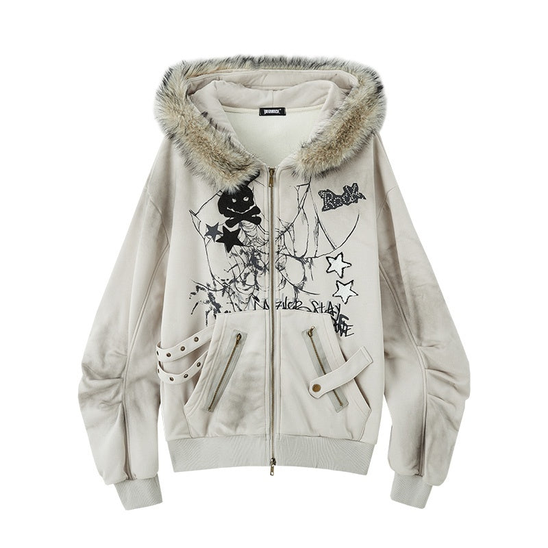 YUKAHOUSE_Rabbit_Ear_Print_Hooded_Thick_Cotton_Women's_Puffer_Jackets_835986986522_MISSTT