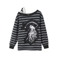 YUKAHOUSE_Striped_Cold_Shoulder_Drawstring_Cotton_Women's_Long_Sleeve_T-shirts_901237233014_MISSTT
