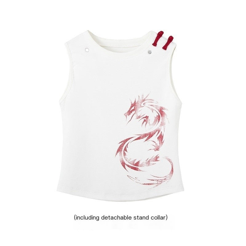 YUKAHOUSE_Vintage_Dragon_Phoenix_Print_Cropped_Slim_Fit_Cotton_Women's_Tank_Tops_795562945619_MISSTT