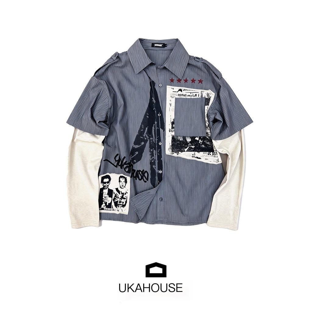 YUKAHOUSE_Vintage_Rock_Patchwork_Faux_Two_Piece_Women's_Cotton_Long_Sleeve_T-shirts_1071868459263_MISSTT
