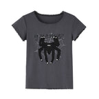 YUKAHOUSE_Vintage_Spider_Print_Slim_Fit_Cotton_Women's_Short_Sleeve_T-shirts_765116136427_MISSTT