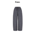 fano_Soft_Stretch_Knit_Natural_Waist_Straight_Leg_Casual_Women_Dark_Gray_Sweatpants_MISSTT