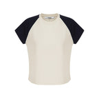 fano_Stretch_Cotton_Loose_Raglan_Crew_Korean_Office_Women_Beige_Short_Sleeve_T-Shirts_MISSTT