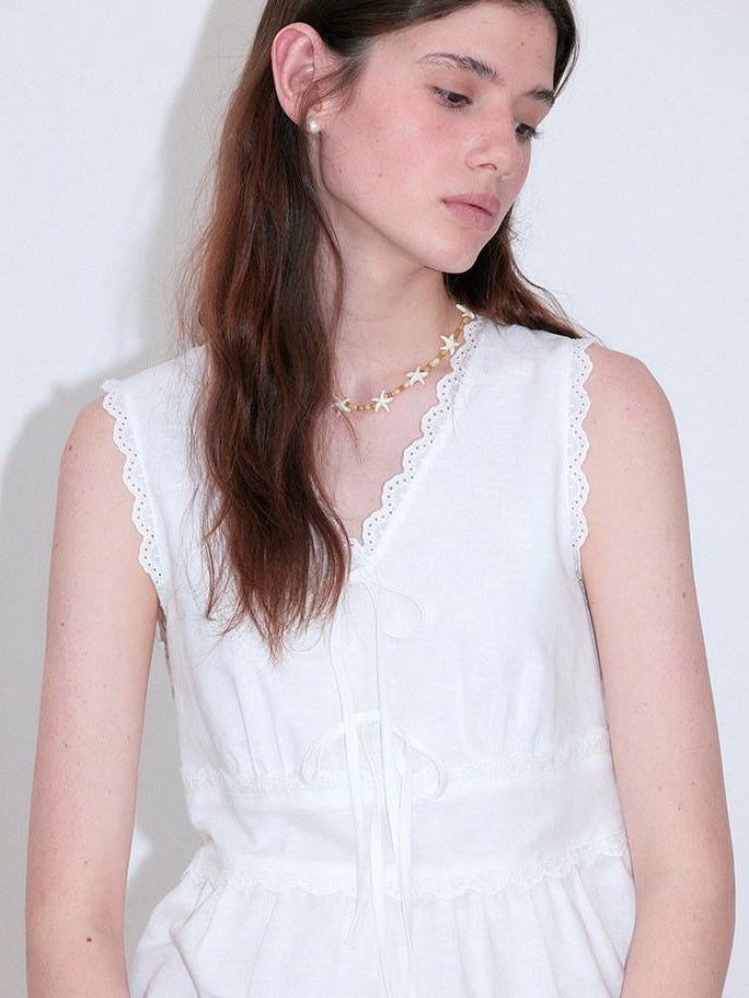 fano Cotton Linen Korean Ruffle Slim Fit Women White Off Shoulder Crop Tops