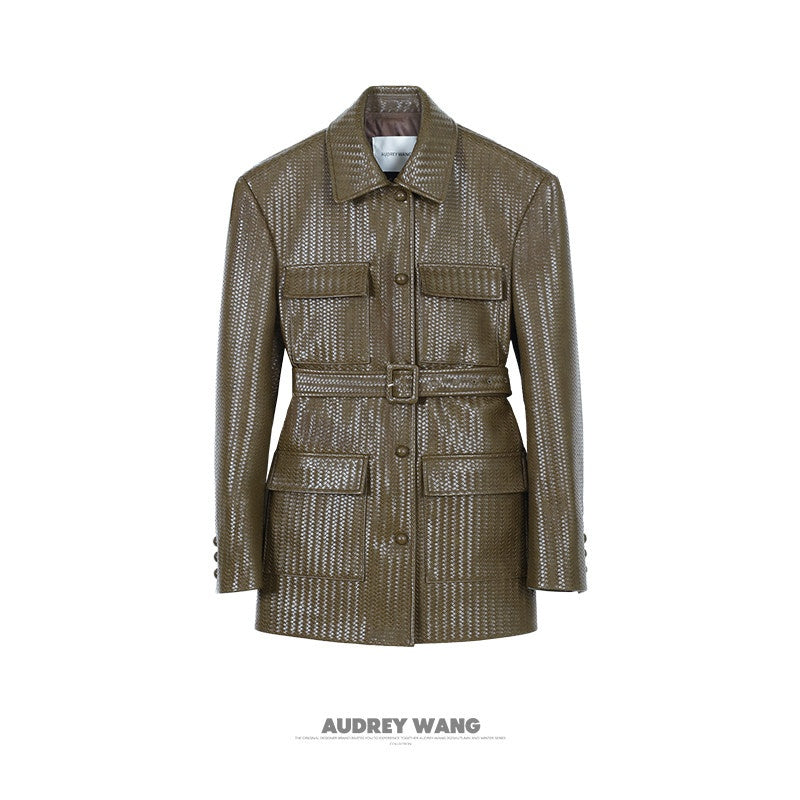 audreyyang_Multi_Pocket_Loose_Fit_Faux_Pu_Leather_Lapel_Button_Cuff_Women_Leather_Jackets_MISSTT