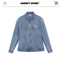 audreyyang_100%_Cotton_Vintage_Loose_Fit_Button_Long_Sleeve_Denim_Women_Top_&_Pants_Sets_MISSTT