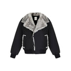 unspoken_Warm_Thick_Fur_Collar_Loose_Commuter_Women_Black_Everyday_Short_Coat_MISSTT