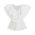 unspoken_Breathable_Cotton_Blend_Ruffle_Collar_Loose_Minimal_Commuter_Women_Blouses_MISSTT
