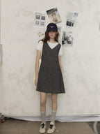 Lofi choose Breathable Round Neck Loose Fit Commuter White Short Sleeve T-Shirts