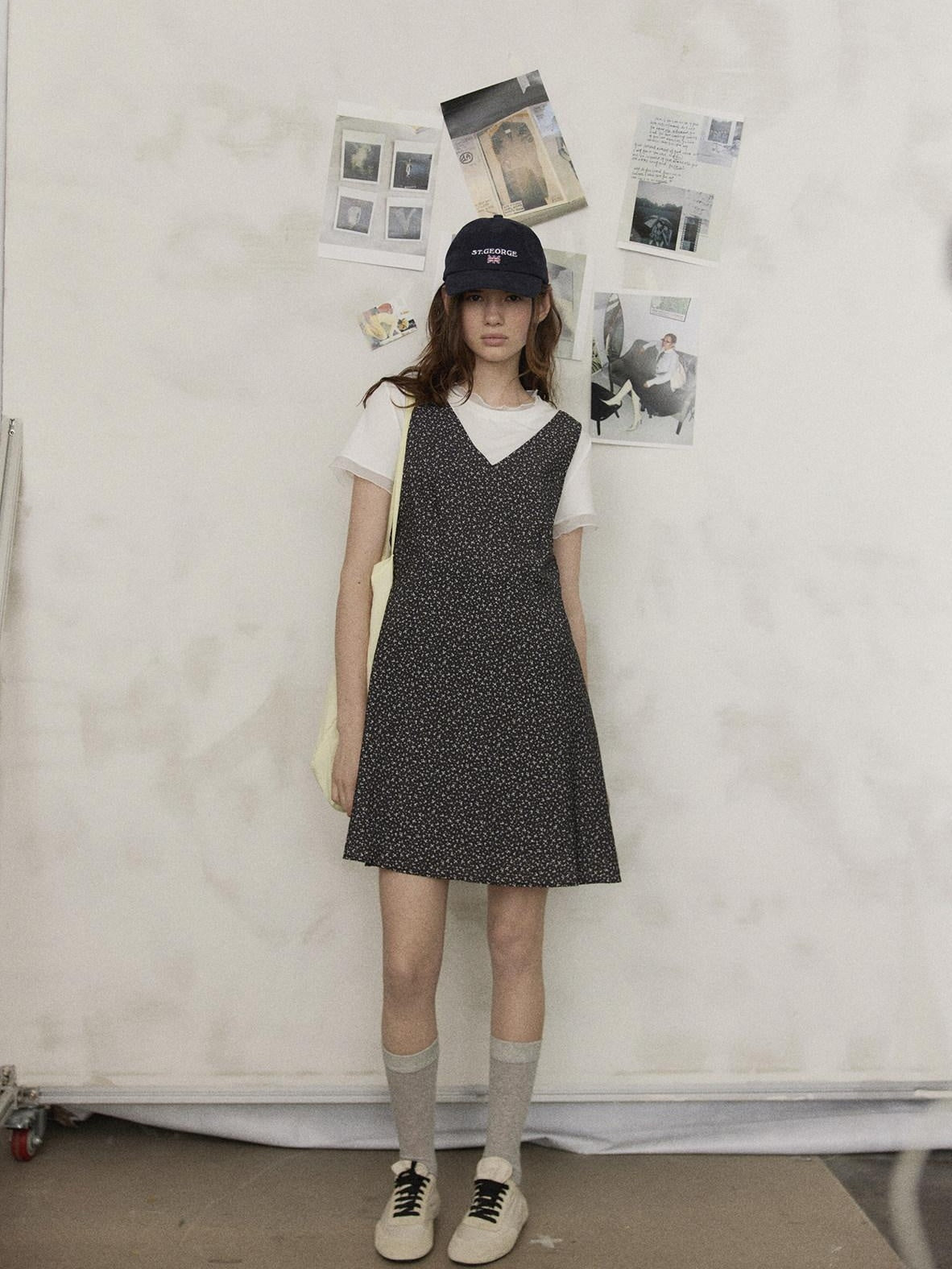 Lofi choose Breathable Round Neck Loose Fit Commuter White Short Sleeve T-Shirts
