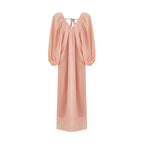 unspoken_Breathable_Linen_Lyocell_Blend_Minimal_A_Line_V-neck_Pleated_Women_Maxi_Dresses_MISSTT