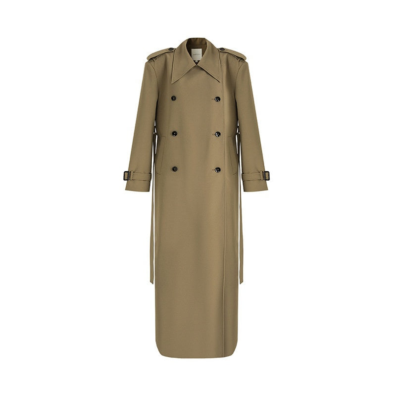 unspoken_Double_Breasted_Straight_Minimalist_Office_Tea_Brown_Longline_Women_Trench_Coats_MISSTT