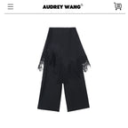 audreyyang_Soft_Viscose_Blend_Natural_Waist_Casual_Flowy_Women_Black_White_Wide_Leg_Pants_MISSTT