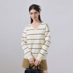 ikyou_Soft_Relaxed_Striped_V-neck_Casual_Women_Viscose_Blend_Long_Sleeve_Sweaters_MISSTT