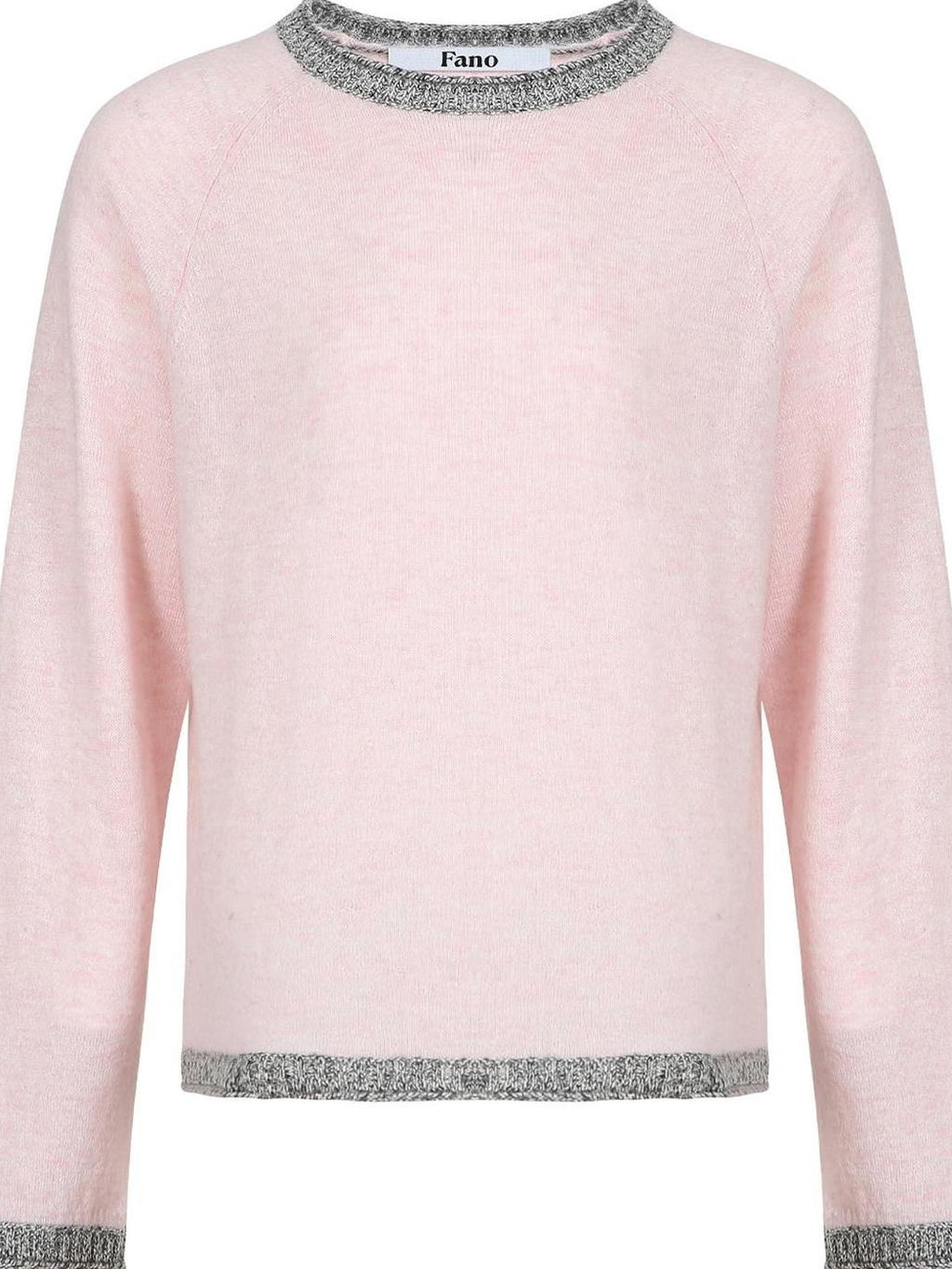 fano Wool Alpaca Blend Casual Loose Fit Crewneck Knit Pullover Longsleeve Sweaters