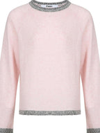 fano Wool Alpaca Blend Casual Loose Fit Crewneck Knit Pullover Longsleeve Sweaters