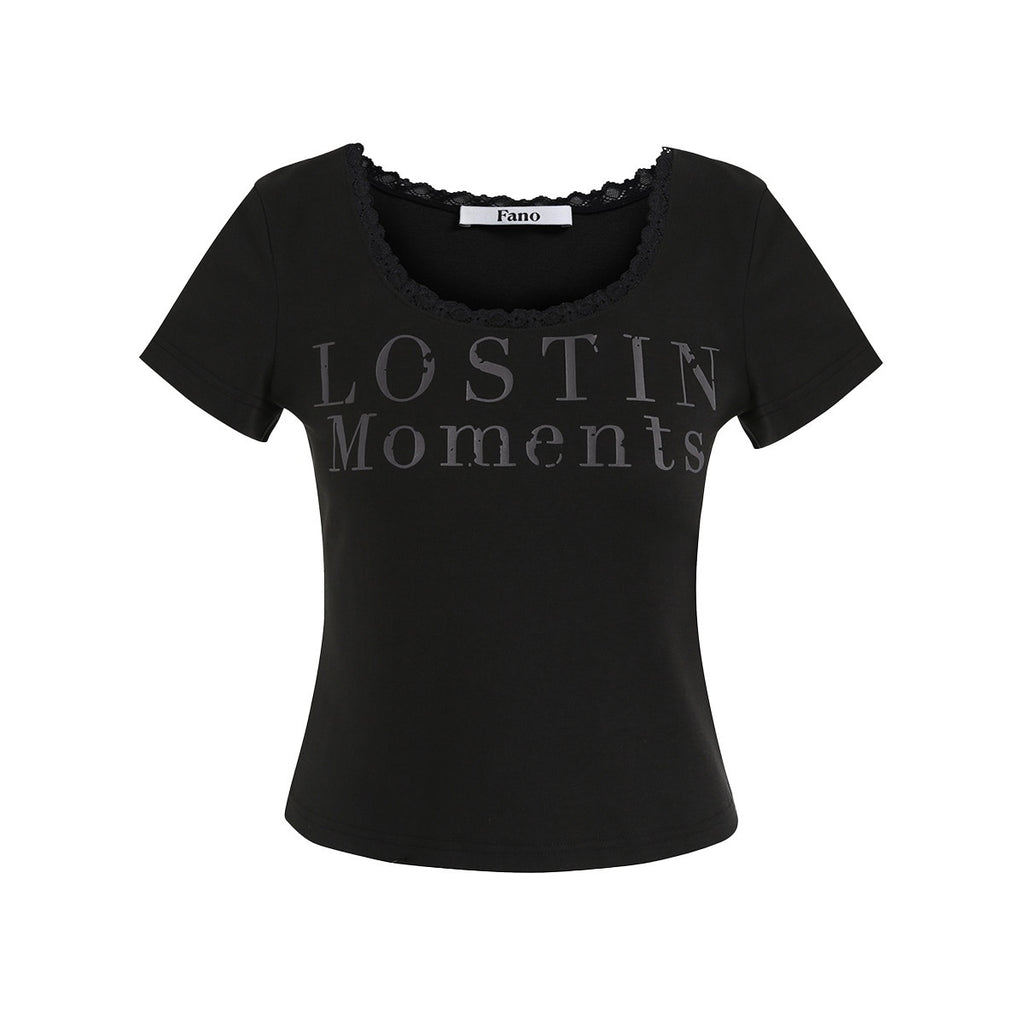 fano_Lyocell_Stretch_Slim_Korean_Printed_Crew_Neck_Dark_Gray_Short_Sleeve_T-Shirts_MISSTT