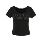 fano_Lyocell_Stretch_Slim_Korean_Printed_Crew_Neck_Dark_Gray_Short_Sleeve_T-Shirts_MISSTT