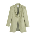 unspoken_Streamlined_Slim_Fit_Sage_Green_Notch_Lapel_Single_Breasted_Office_Women_Blazers_MISSTT