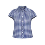 fano_Breathable_Cotton_Blend_Loose_Short_Sleeve_Korean_Commuter_Plaid_Shirts_MISSTT