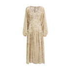 unspoken_Casual_Jacquard_A_Line_Natural_Waist_Long_Sleeve_U_Neck_Khaki_Women_Maxi_Dresses_MISSTT