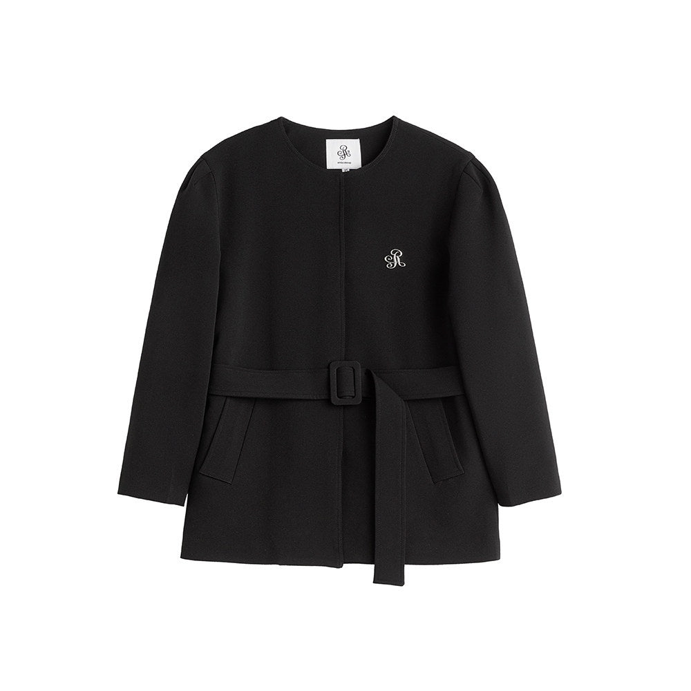 ikyou_Versatile_Belted_Relaxed_Fit_Office_Casual_Women_Polyester_Black_Blazers_MISSTT