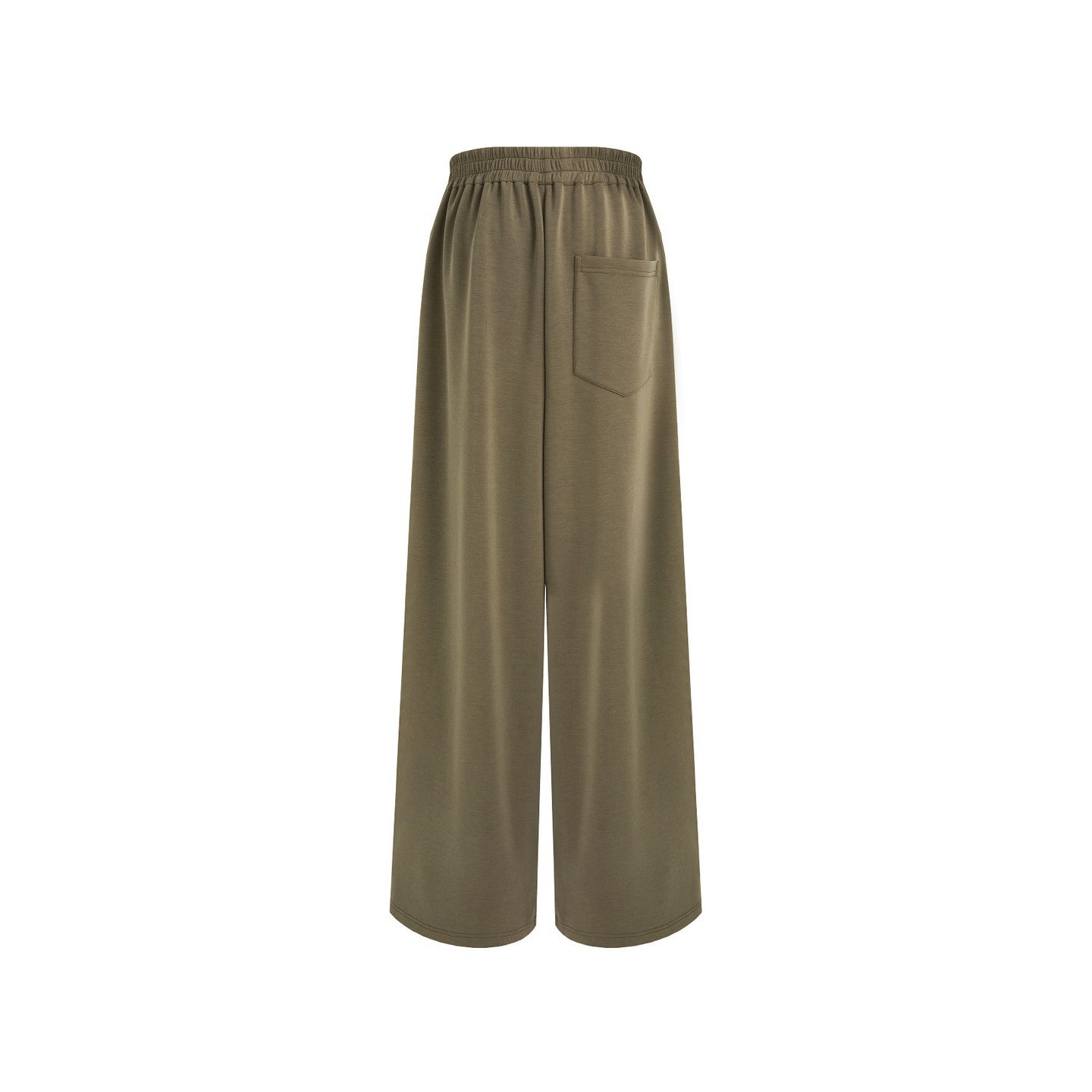 unspoken_High_Waist_Breathable_Tailored_Loose_Solid_Brown_Green_Women_Wide_Leg_Pants_MISSTT
