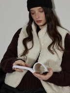 Lofi choose Cozy Thick Loose Fit Commuter Crewneck Knit Pullover Office Sweaters