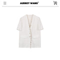 audreyyang_Breathable_Linen_Short_Sleeve_Minimalist_Back_Vent_Casual_Womens_Blazers_MISSTT