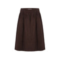 fano_Lined_High_Waist_Pleated_Vintage_A_Line_Cotton_Brown_Midi_Skirts_MISSTT