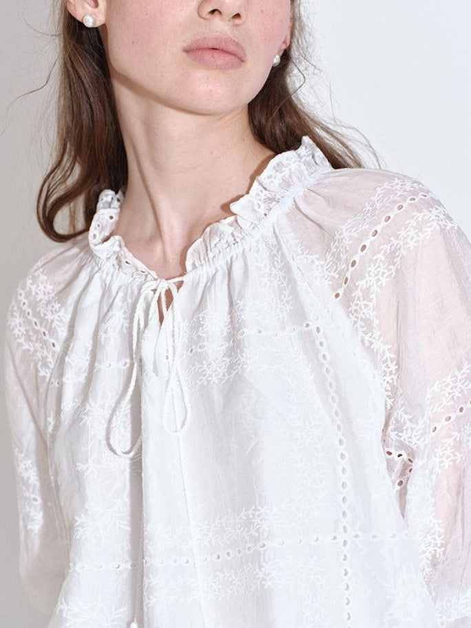 fano Breathable Lyocell Relaxed Three Quarter Sleeve White Lounge Top & Shorts Sets