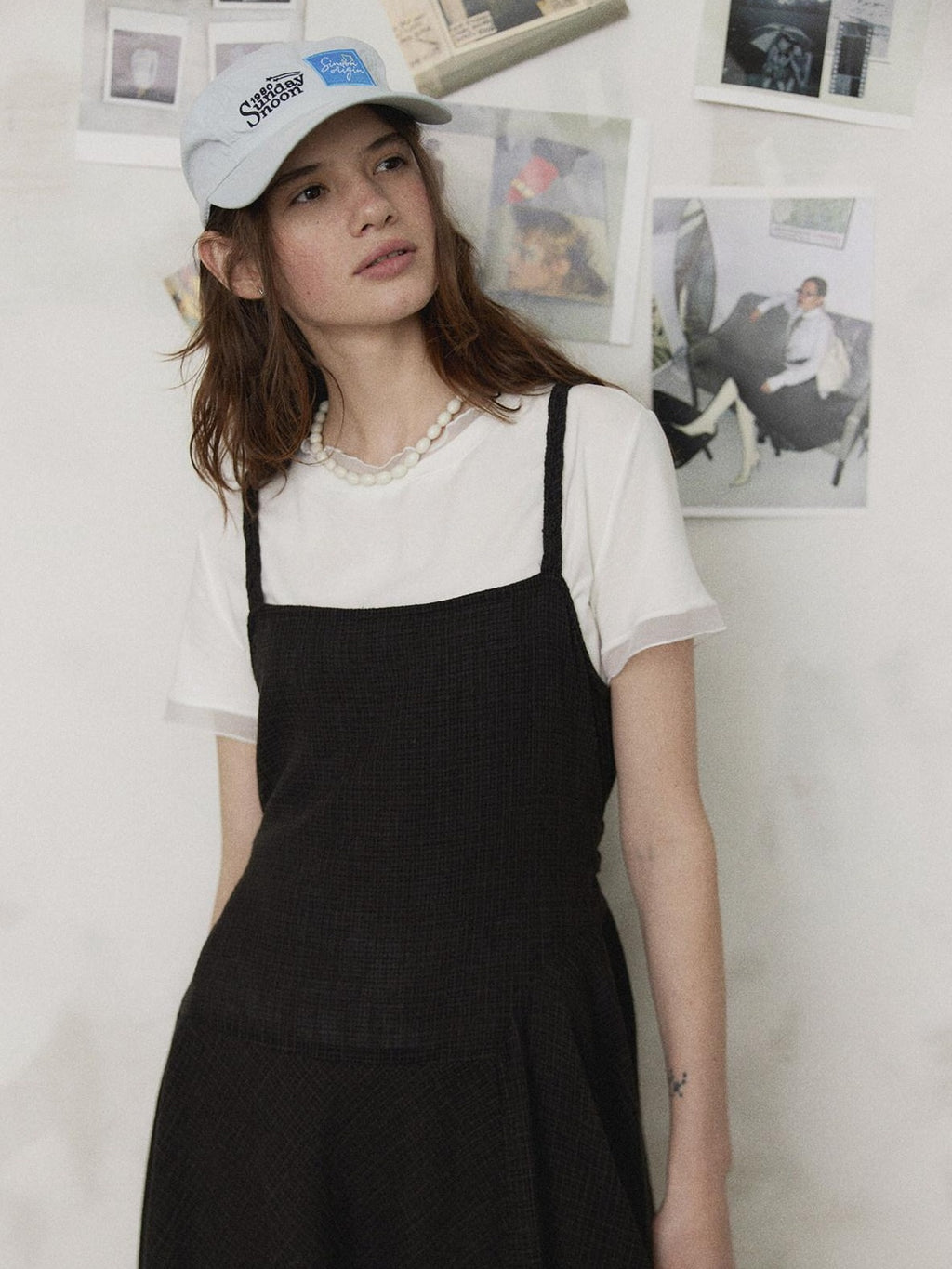Lofi choose Breathable Round Neck Loose Fit Commuter White Short Sleeve T-Shirts