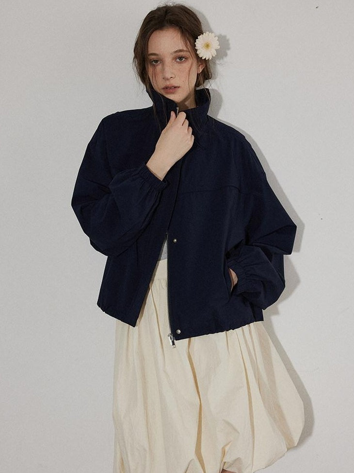 Lofi choose High Waist Irregular Hem Loose Fit Workwear Solid Beige Office Midi Skirts