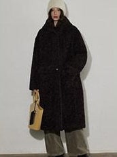 Lofi choose High Waist Chunky Stripe Office Ready Women Light Gray Wide Leg Pants