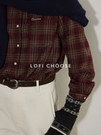 Lofi choose High Waist Casual Zipper Fly Cotton Blend Women Beige Brown Wide Leg Pants