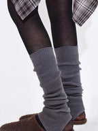 fano Soft Breathable Cotton Blend Minimal High Tube Women Casual Everyday Socks