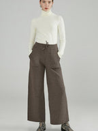 fano Commuter Turtleneck Slim Fit Women Acrylic Knit Solid Sweaters