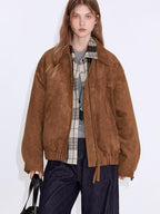 fano Windproof Casual Regular Turndown Collar Youth Brown Polyester Puffer Jackets