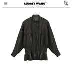 audreyyang_Drawstring_Techwear_Loose_Fit_Womens_Long_Sleeve_Button_Cropped_Jackets_MISSTT