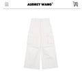 audreyyang_Natural_Waist_Cotton_Nylon_Blend_Loose_Office_Women_White_Straight_Pants_MISSTT