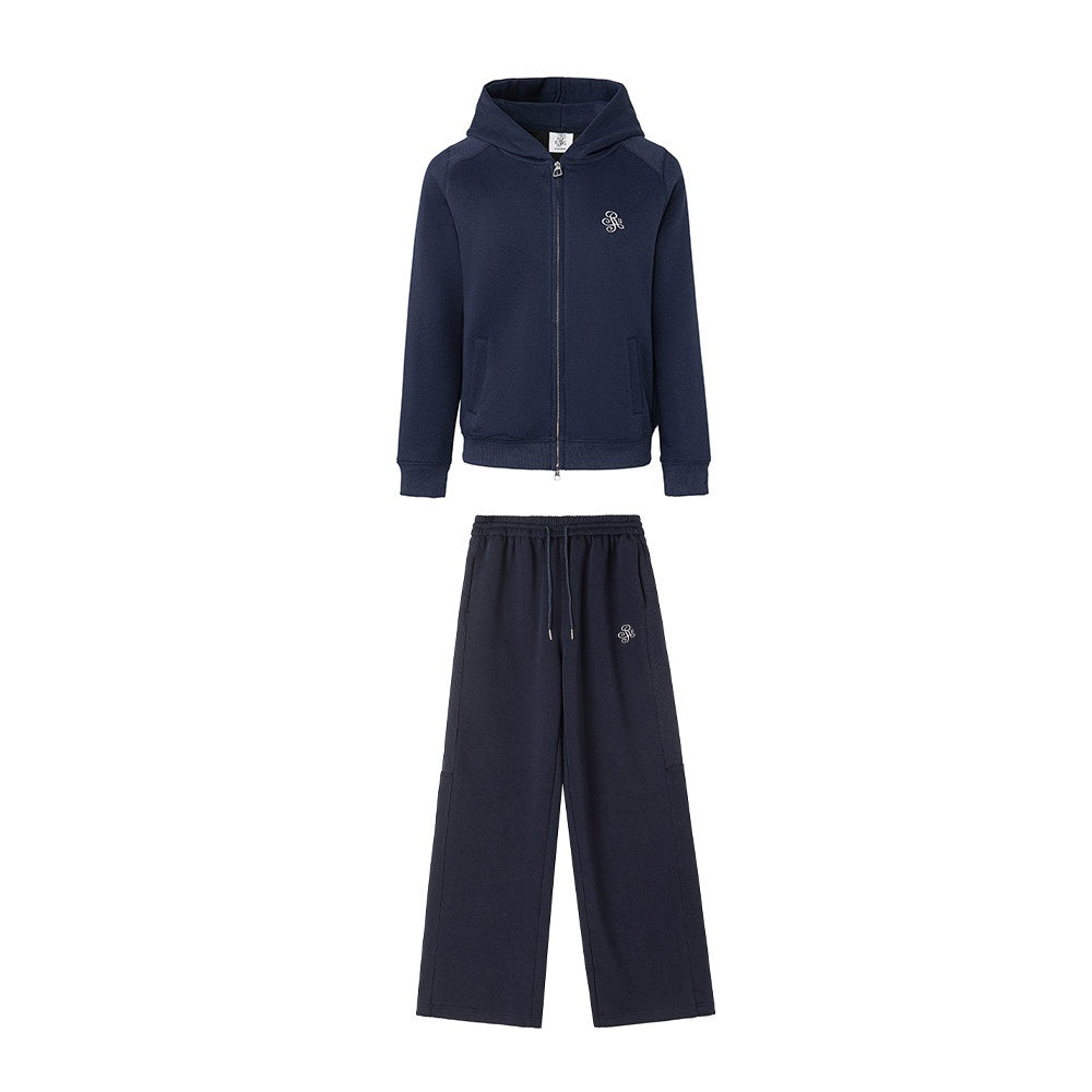 ikyou_Slim_Embroidered_Ribbed_Patchwork_Cotton_Lined_Commuter_Sweatpants_MISSTT