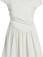 fano Casual Cotton A Line Sleeveless U Neck Loose Waist Everyday Women Midi Dresses
