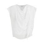 unspoken_Lyocell_Shape_Retention_Office_Sleeveless_Loose_Fit_Women_White_Blouses_MISSTT