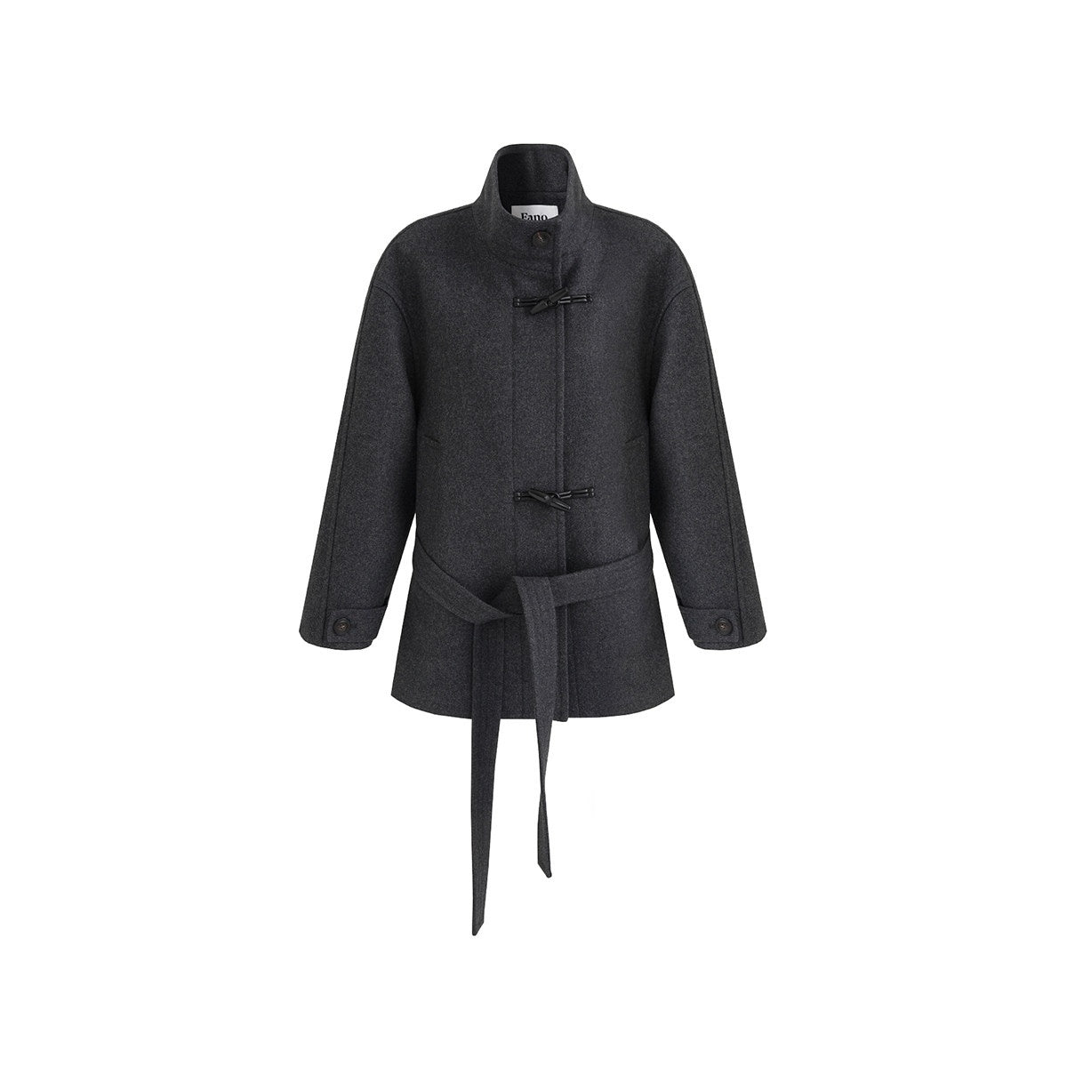 fano_Minimal_Commuter_Straight_Midlength_Stand_Collar_Pocket_Toggle_Women_Short_Coat_MISSTT