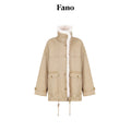 fano_90%_White_Duck_Down_Warm_Korean_Straight_Washed_Khaki_Stand_Collar_Down_Jackets_MISSTT