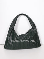 audreyyang Soft Square Handheld Textured Zipper Closure Women Tote Bags