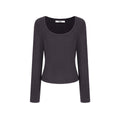fano_Rayon_Spandex_Slim_Fit_Korean_Office_Crew_Neck_Black_Grey_Long_Sleeve_T-Shirts_MISSTT